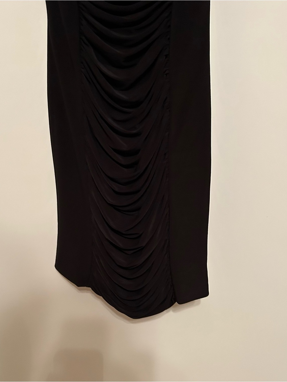 Cache Black Ruched Tank Mini Dress - Picture 3 of 12